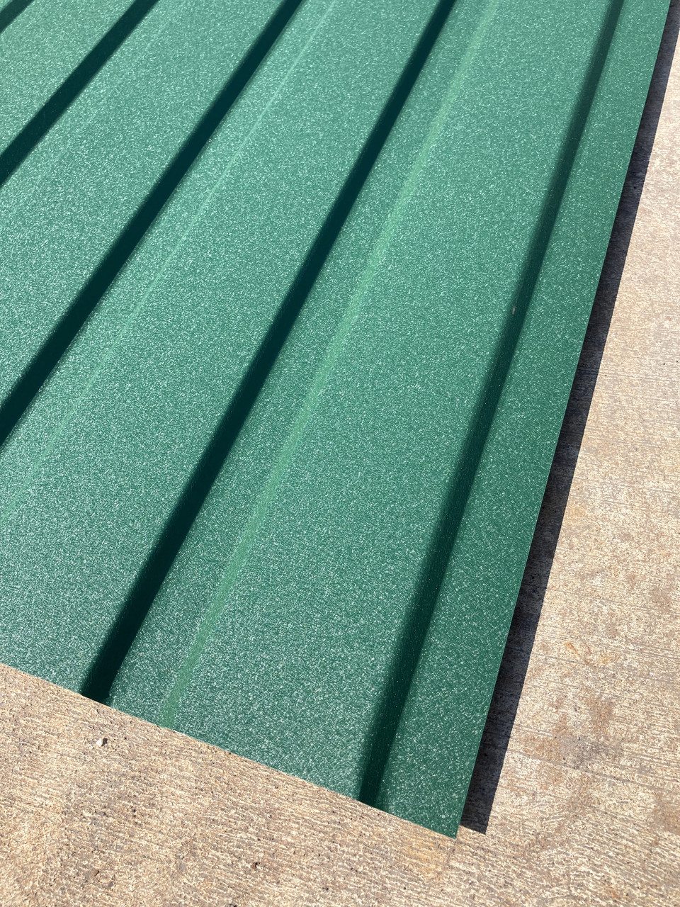 Профнактил для забору, колір: Зелений Матовий ПС-20, 0,40 мм; висота 1,5 метра ширина 1,16 м