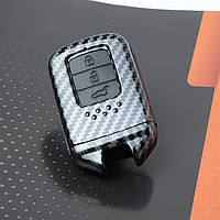 Чохол брелка авто сигналізації пластик Honda LP-ZN CARBON 1006 ORIGINAL (4048)