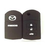 Чехол брелка авто сигнализации силиконовый Mazda 950 (2296)