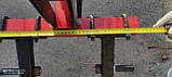 Граблі вушко Сонечко на 3 колеса (спиця 6 мм) мінітрактор (3Т), фото 6