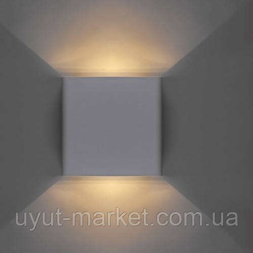 Фасадний світлодіодний світильник 3 Вт DH028 4000К білий, фото 1