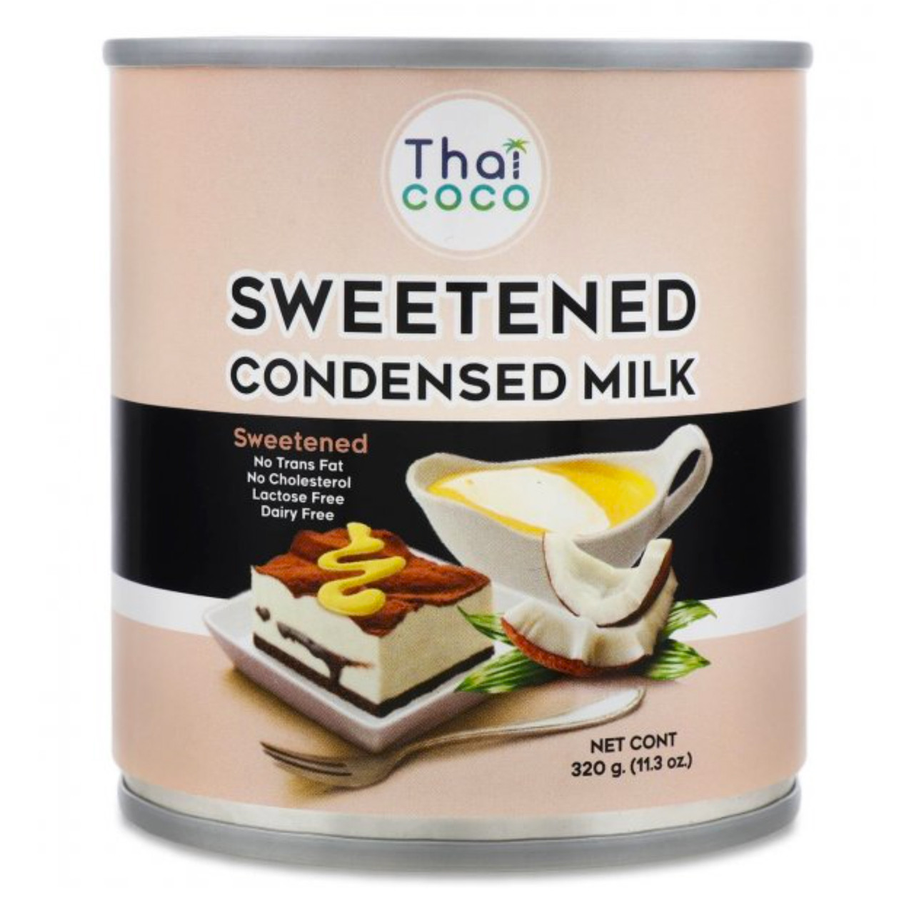 Кокосовое молоко сгущенное "Thai Coco" 320 г, Таиланд (ID#1441496038 ...
