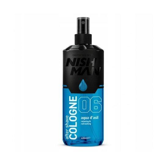 Одеколон після гоління Nishman №6 Aqua D'asil After Shave Cologne, 400 мл