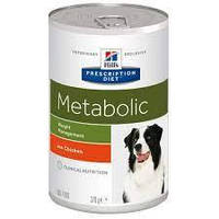 Влажный корм для собак Hills Prescription Diet Metabolic с курицей 370 г 52742210100