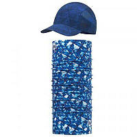 Набір кепка + баф Buff One Size UV COMBO CAPS PACK TREK cape blue