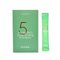 Глубокоочищающий шампунь с пробиотиками masil 5 probiotics scalp scaling shampoo