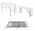 Стіл для кейтерінгу 180см + 2 лавки 180 см, фото 4