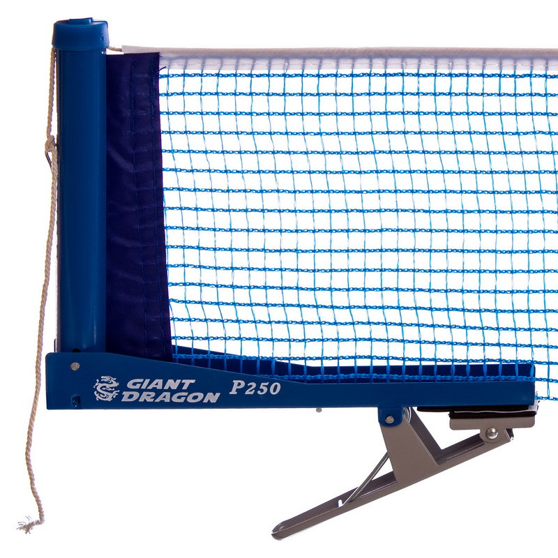 Сітка для настільного тенісу з кліпсовим кріпленням GIANT DRAGON P250, фото 1