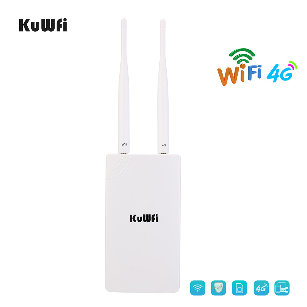 Вуличний 4G LTE роутер KuWFi до 150 Мбіт/с