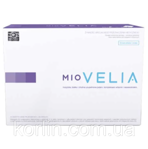 Miovelia Миовела Для Підвищення Жіночої Фертильності 30 кап + 30 пак Nutropharma Доставка з ЄС