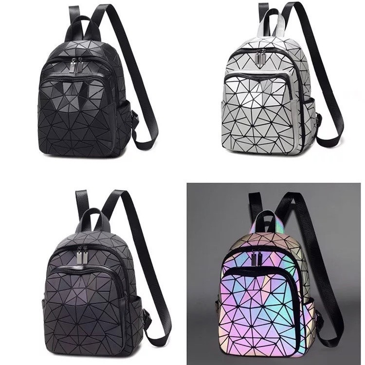 Стильний набір сумок в одному стилі для дівчат Бао Бао Наргіз - міський рюкзак, сумка через плече і клатч - фото 4 - id-p1449352840