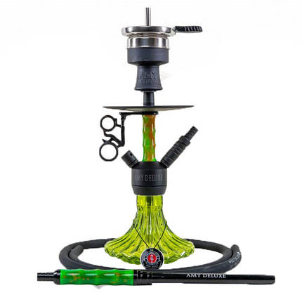 Кальян AMY Deluxe 123.03 Alu Dervish Mini Зелений, фото 1