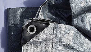 Тент "Сірий" 3х4м, щільність 150 г/м2, фото 4