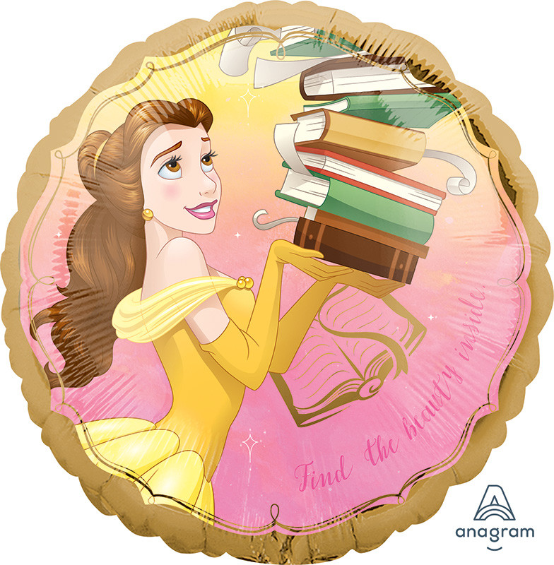 А 18" Belle Once Upon A Time Foil Balloon. Фольгований шар Белл