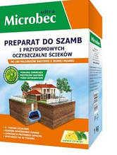 Засіб для вигрібних ям і септиків порошок Microbec Ultra з ароматом лимона,18*25гр