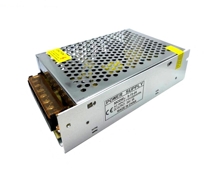Блок живлення LEDTech 24v 3a 72w, 24в 3а 72вт в перфорованому корпусі. Стандарт. Гарантія 1 рік