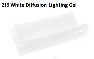 Плівковий фрост 216 1.5 FROST світлофільтр 1,2*7,6 м White Diffusion Lighting Gel Chris James/Rosco, фото 2