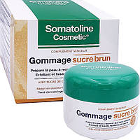 Скраб Гоммаж для тела с коричневым сахаром Соматолайн Somatoline Cosmetic Scrub Gommage sucre brun 350г