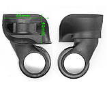 Колеса для валізи ЧМК-7102 колір чорний, фото 2