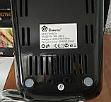 Електрична м'ясорубка з насадками кебе для ковбасок 3000 W Domotec MS-2022 Електром'ясорубка з реверсом, фото 3