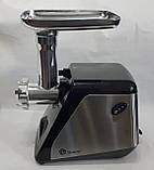 Електрична м'ясорубка соковичавниця шатківниця 3в1 3000 W Domotec MS-2024 М'ясорубка-соковичавниця з тертками, фото 6