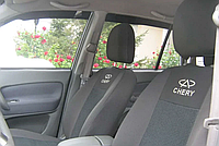 Чехлы Chery JAGGI 2006+ г. Качественные авто чехлы Черри Джаги. Ткань жаккард. Плотная основа.