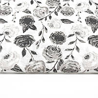 Польська бязь "Сірі троянди", фото 3