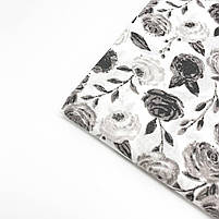 Польська бязь "Сірі троянди", фото 5