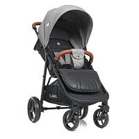 Коляска детская ME 1024L X4 Gray прогулочная,книжка,колеса 4шт,чехол, серый