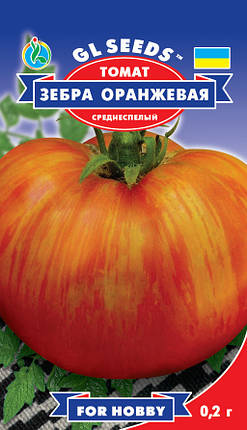 Томат Зебра помаранчева, 0.2 г, фото 1