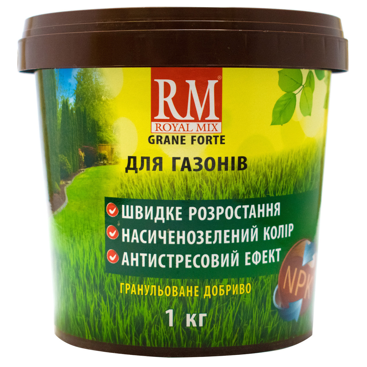 Комплексне добриво для газону - Royal mix Grane Forte, 1 кг