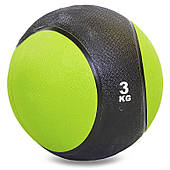 Медбол Record Medicine Ball 3 кг твердий гумовий (C-2660-3)