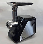 Електрична м'ясорубка соковичавниця шатківниця 3в1 3000 W Domotec MS-2024 М'ясорубка-соковичавниця з тертками, фото 3