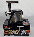 Електрична м'ясорубка соковичавниця шатківниця 3в1 3000 W Domotec MS-2024 М'ясорубка-соковичавниця з тертками, фото 7