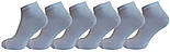 Чоловічі шкарпетки короткі снікерси Lomani р.40-44 мікс, фото 4
