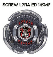 Дзига BEYBLADE Metal 4D system SCREW LYRA ED 145FB BB116B з пусковим пристроєм