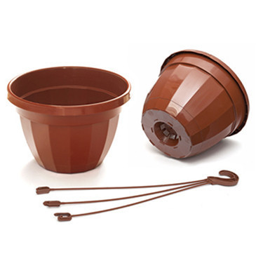 Кашпо підвісні теракот - 21*13 см - ємність 2.8 л (FW21 теракот)