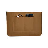 Повстяний чохол-конверт ZAMAX для MacBook Air і Pro 13.3" сумка папка з повсті на Макбук коричневий, фото 2