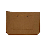Повстяний чохол-конверт ZAMAX для MacBook Air і Pro 13.3" сумка папка з повсті на Макбук коричневий, фото 3
