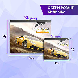 Килимок для мишки Розмір 22х18 см Форза "Lamborgini" / Forza