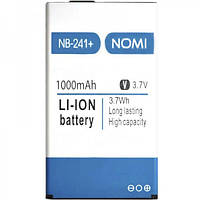 Аккумулятор АКБ для Nomi I241+ | NB-241+ | NB241+ Metal Steel (Li-ion 3.7V 1000mAh) Оригинал Китай
