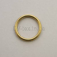 Кольцо для сумок, 20мм, МКТ-20 (2,6*20) (8311/4342), золото