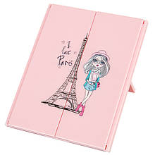 Дзеркало косметичне на підставці "Дівчина в Парижі"