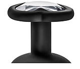 Анальний корок Temptasia Bling Plug Medium Black, фото 6