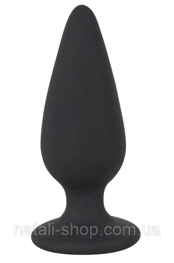Анальна пробка Black Velvets Heavy Plug Medium, фото 1
