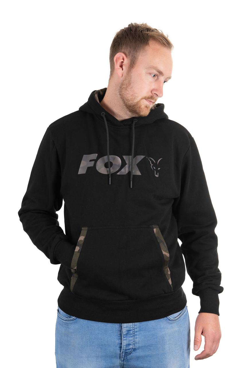 Толстовка Fox Black/Camo Hoody - фото 3 - id-p1449472177