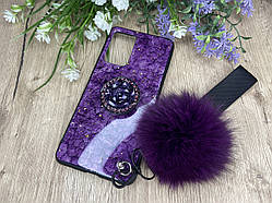 Чохол із посокетом Samsung Galaxy A52 (фіолетовий)