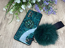 Чохол із посокетом Samsung Galaxy A32 (зелений)