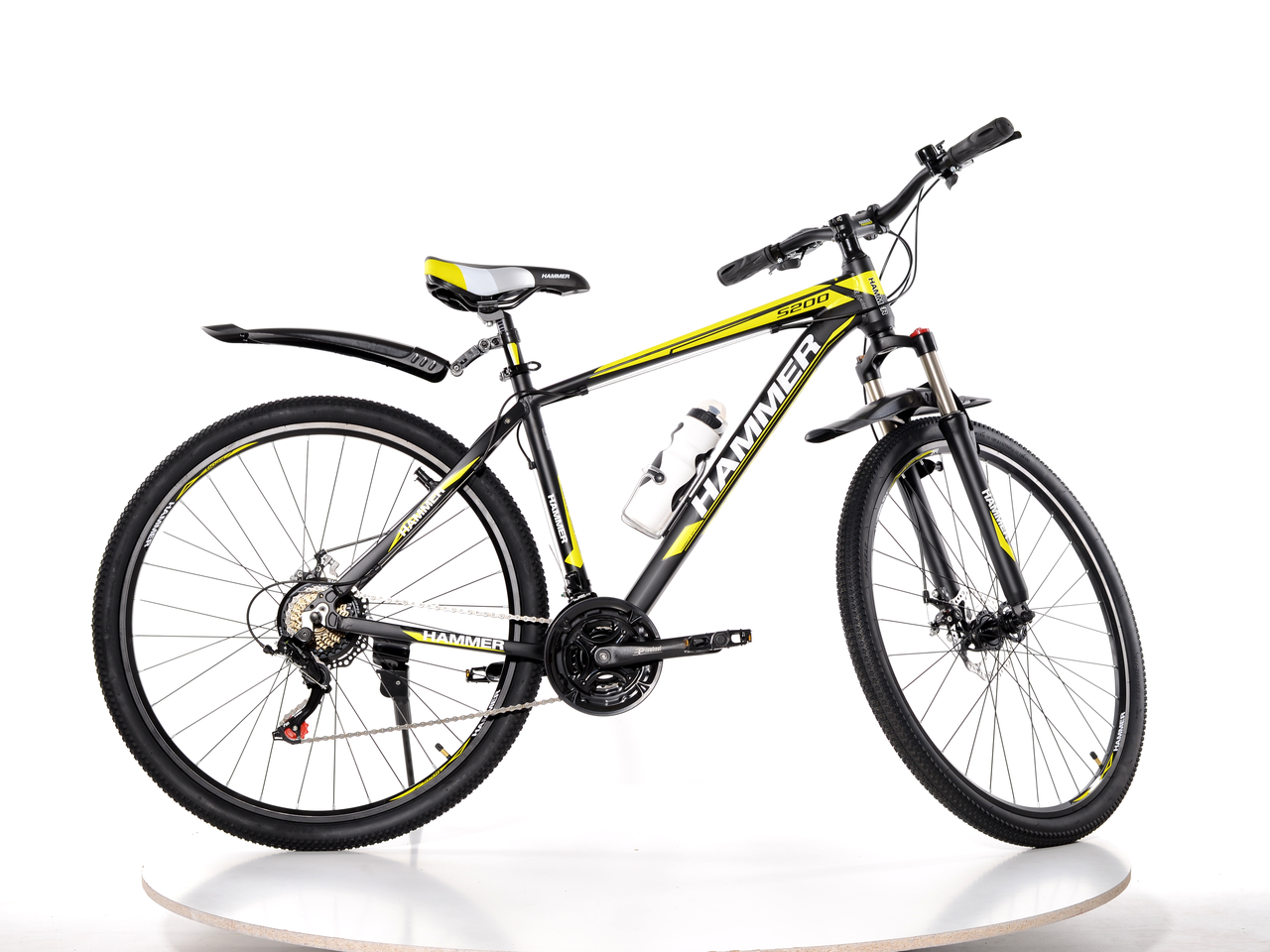 Гірський велосипед HAMMER-29 Black-Yellow Найнер
