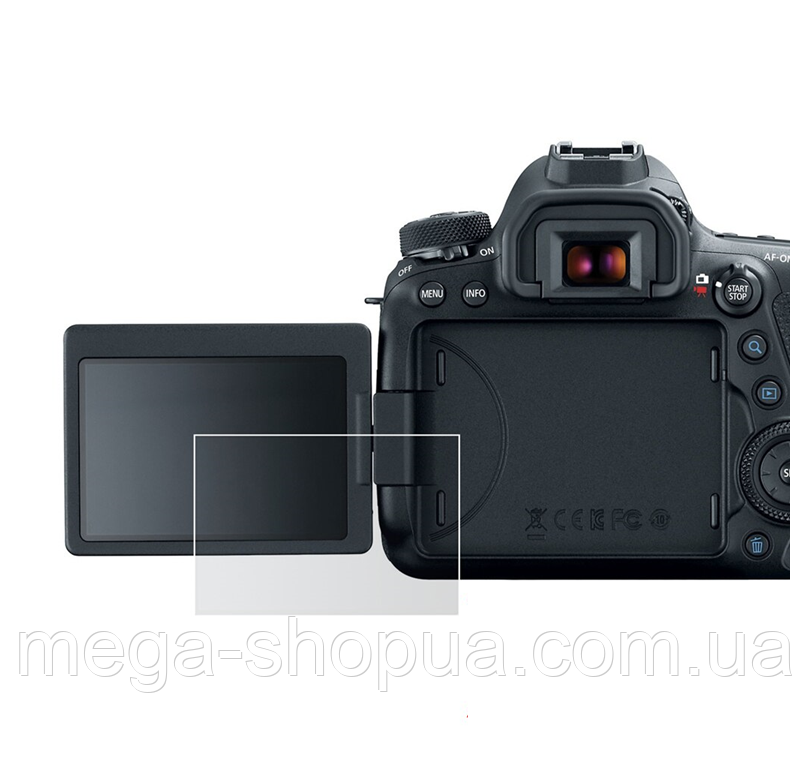 Захисне скло для екрану Canon EOS 200D 250D, захист LCD для фотоапарата XCD65
